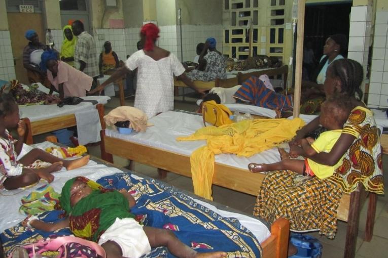 Urgences pédiatriques dans l'hôpital d'Abobo Sud