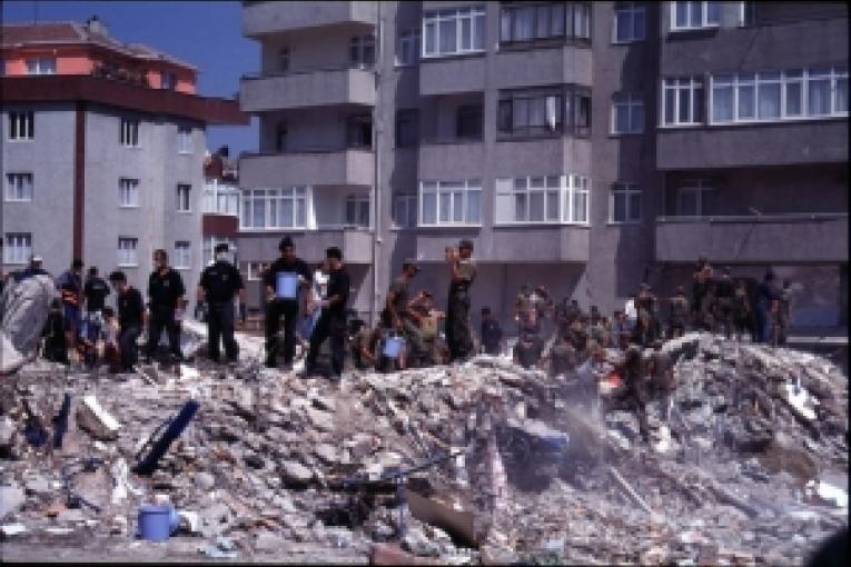 Tremblement de terre en Turquie 1999.