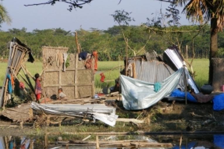 Les villages proches de la rivière ont subi des dégâts particulièrement importants.