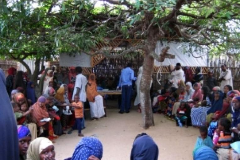 Centre nutritionnel MSF Hawa Abdi juin 2008