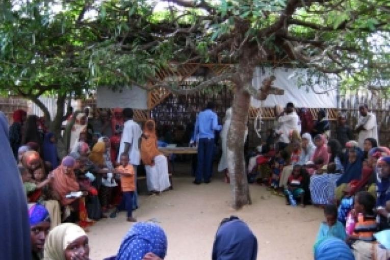 Centre nutritionnel MSF Hawa Abdi  juin 2008