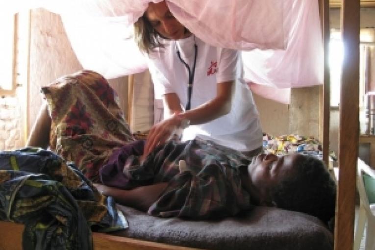 Haut Uélé République Démocratique du Congo. MSF a ouvert un projet de prise en charge de la maladie du sommeil depuis 2007.