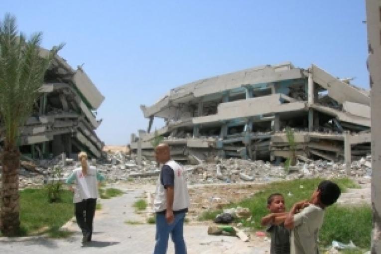 Au sud de la bande de Gaza. 08/08/2005