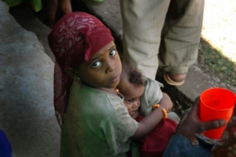 Dans le sud de l'Ethiopie les équipes MSF constatent dans certaines zones une malnutrition alrmante