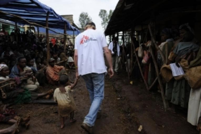 Dans un centre nutritionnel à Mudulla dans la région SNPP