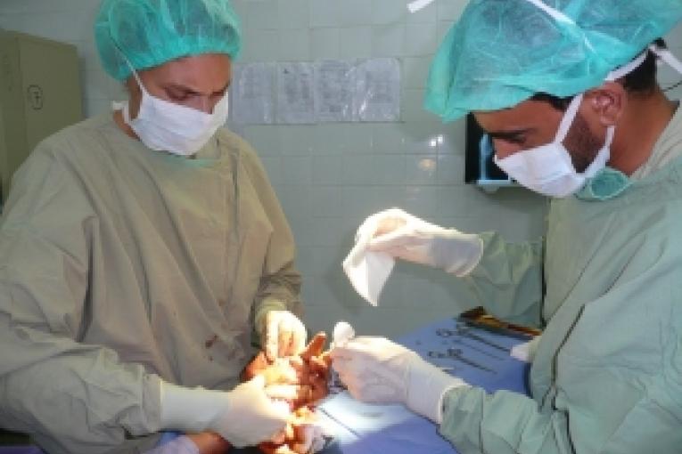 Hôpital de Al Talh Yémen. Août 2008.