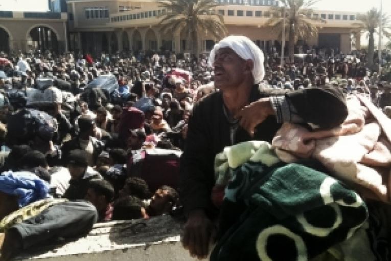 Alors que le conflit s'intensifie en Libye MSF est préoccupée par le sort des blessés pris au piège des combats. MSF demande que les blessés puissent accéder rapidement et sans entrave à l'assistance médicale indépendamment de leur affiliation po