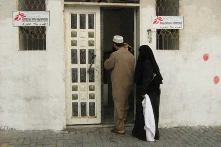 Conséquence de la détérioration des services de santé Médecins Sans Frontières a ouvert une consultation pédiatrique à Beit Lahya au Nord de la Bande de Gaza. Depuis mars 2008 la structure accueille les enfants de moins de douze ans. La plupart