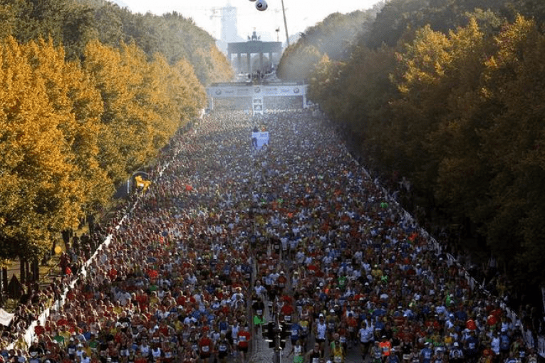 Photo Départ BMW Marathon de Berlin 2014