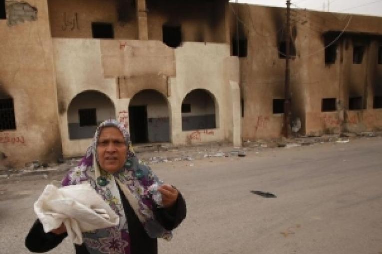 Tobrouk dans l'est de la Libye  24 février 2011