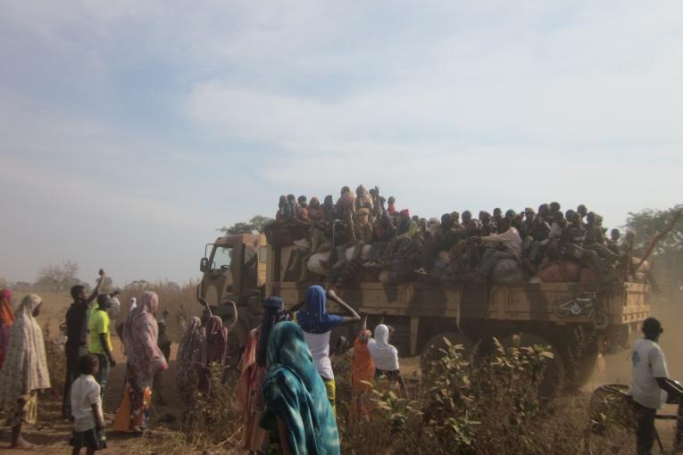 Les réfugiés qui ont fui les violences en République centrafricaine arrivent au Tchad