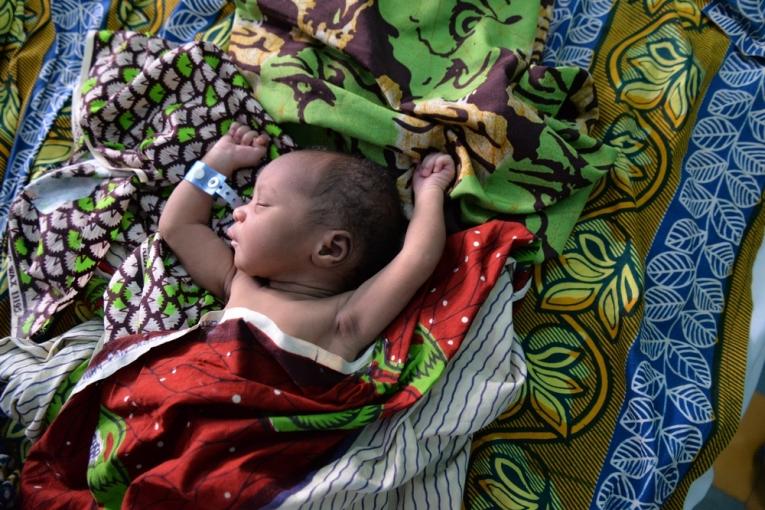 Au cœur de la maternité de Katiola en Côte d'Ivoire. Avril 2015