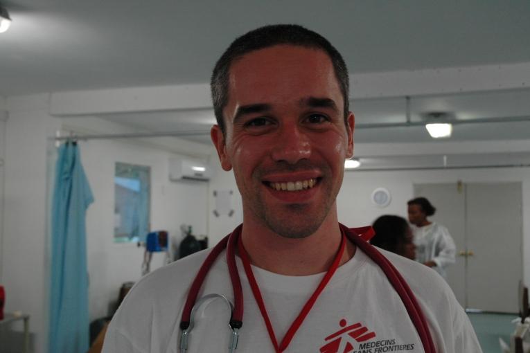 Alexandre médecin en Haïti.