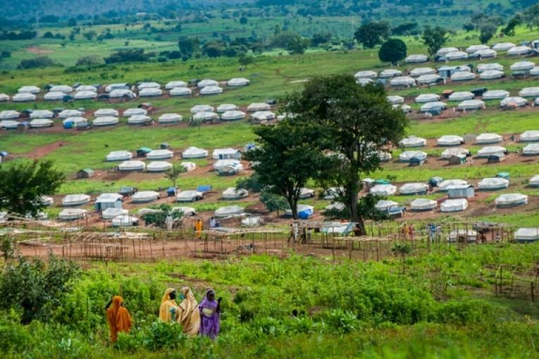 Le camp de réfugiés de Bambasi en Ethiopie  Août 2012.