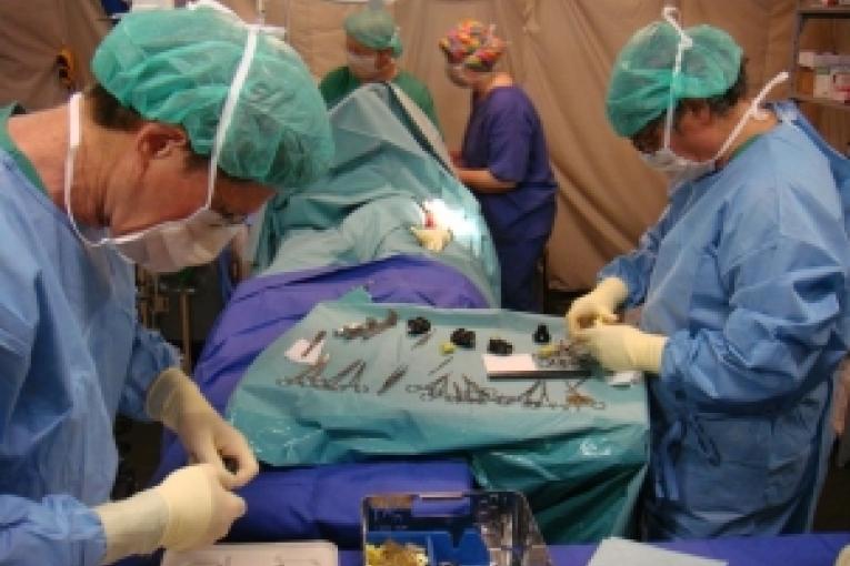 L'un des blocs chirurgicaux de l'hôpital Saint Louis