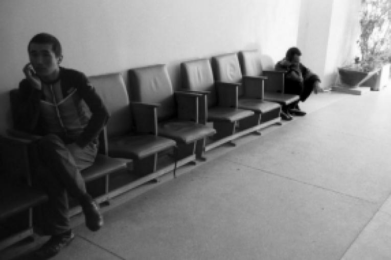 Le centre de soutien social ouvert par MSF à Osh septembre 2008