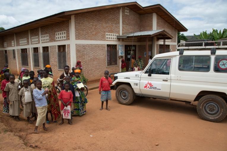 Centre de santé de Gitega au Burundi. 2014.