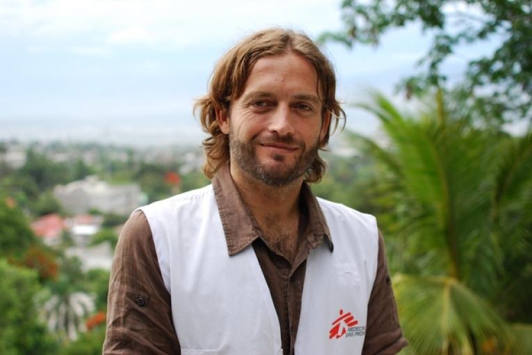 Joan Arnan chef de mission pour MSF en en Haïti