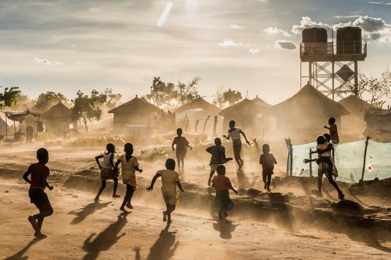 Vivre dans des conditions précaires en Ouganda pour échapper au conflit au Soudan du Sud. Frederic NOY/COSMOS