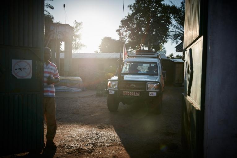 MSF offre des soins médicaux gratuits à la population de Bria depuis août 2013. République centrafricaine. 2016.