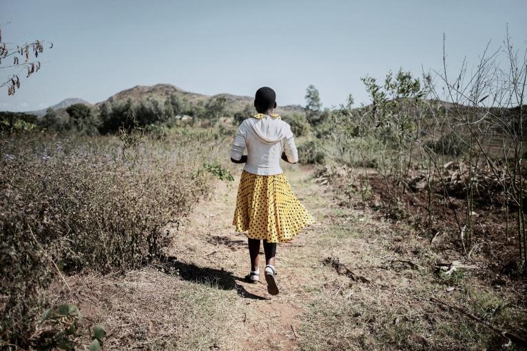 Anna, 16 ans, vit avec le VIH au Malawi. 