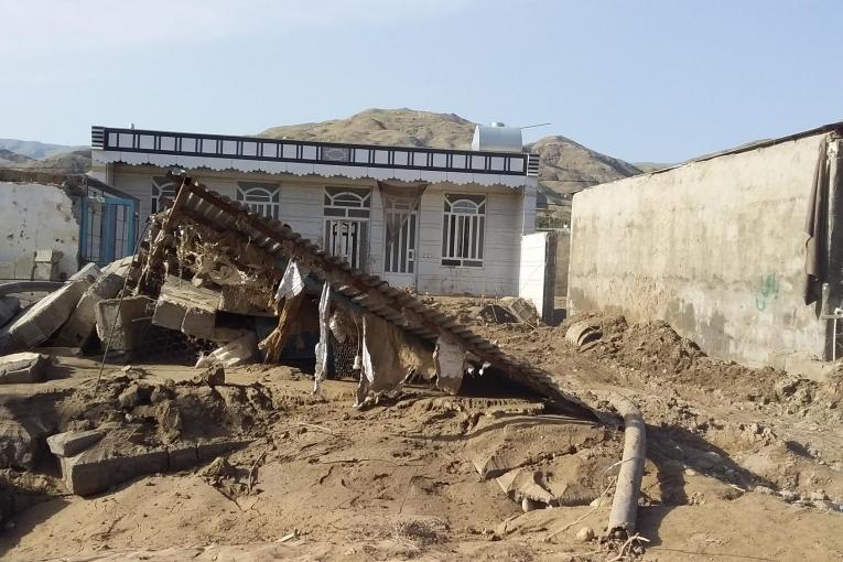 Inondations dans la province du Lorestan. 2019. Iran.