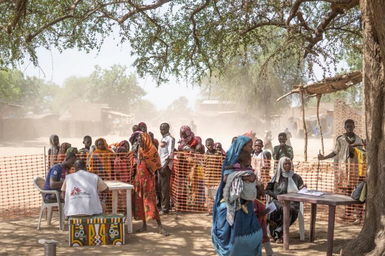 MSF Campagne vaccination Rougeole Tchad 2019