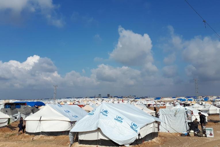 Camp de Al Hol, gouvernorat de Al Hassakeh, Syrie 