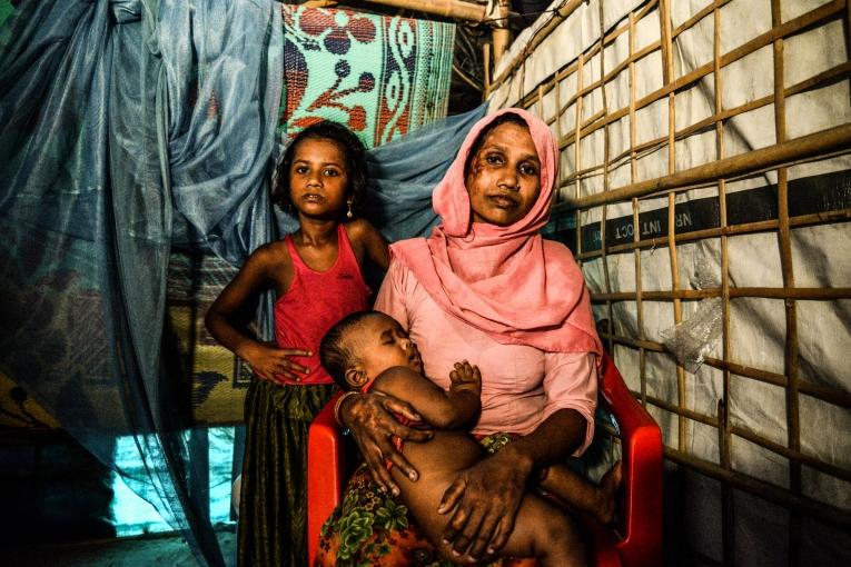 Bangladesh : Mumtaz, survivante rohingya, exilée depuis deux ans