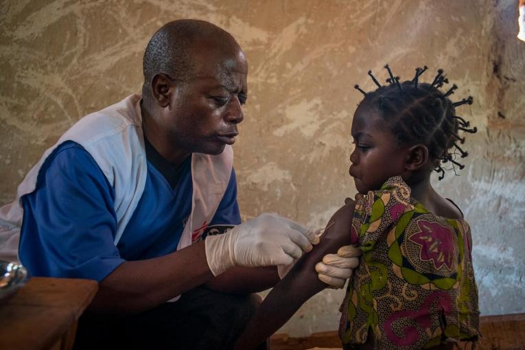 MSF Measles Vaccination in DRC