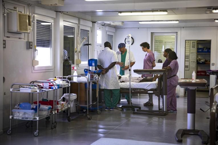 MSF Tabarre traumatologie urgences