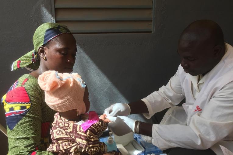 Maternity and child in Niono hospital conflit mali ségou