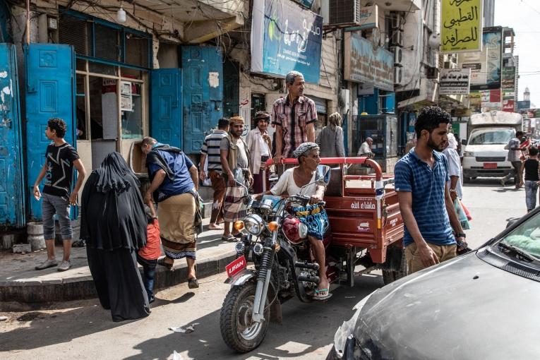 Dans les rue d'Aden 