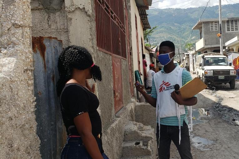 Promotion de la santé contre la Covid-19 en Haïti