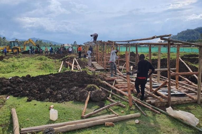 MSF apporte son soutien aux réfugiés congolais installés dans le camp de Nyakabande. Ouganda.