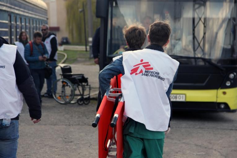 Fourth MSF train referral arrives Lviv