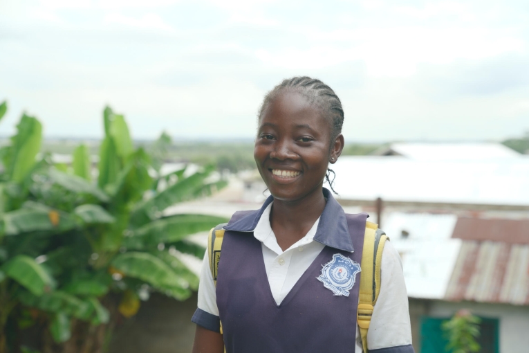 Mary fait partie des 300 élèves vivant avec l'épilepsie qui sont inscrits dans le programme conjoint de traitement de l'épilepsie de Médecins Sans Frontières et du ministère de la Santé à Monrovia, au Liberia.