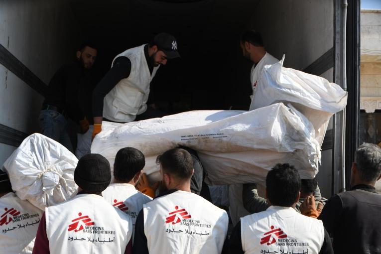 MSF aid convoy in Syria
