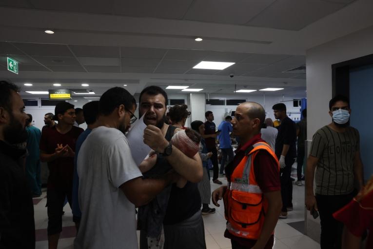 Gaza : situation critique à l’hôpital Nasser, inquiétude pour les annonces d’offensive sur Rafah