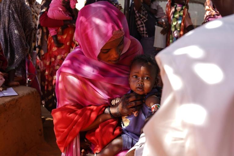 Malnutrition in Zamzam camp, North Darfur