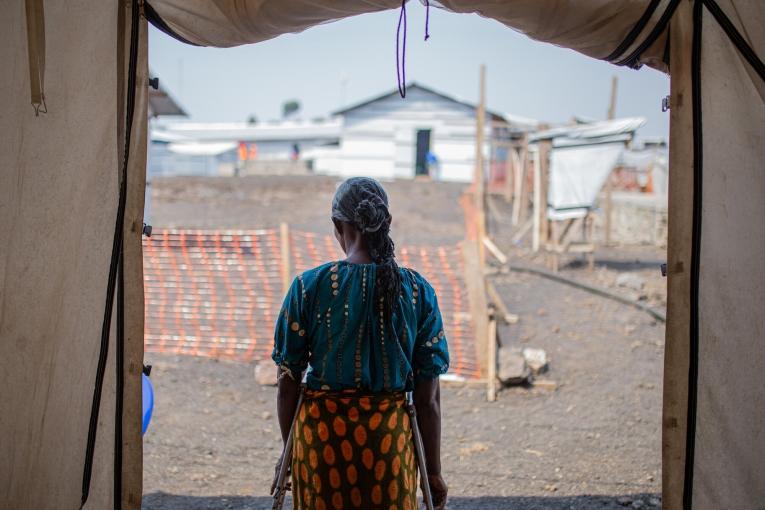 Dans les camps de Bulengo et Lushagala, les équipes de MSF ont installé deux cliniques pour offrir un soutien médical et psychologique gratuit et confidentiel aux femmes.