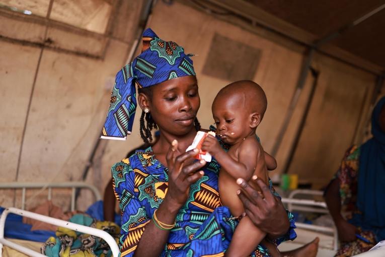 Inpatient feeding centre, Katsina