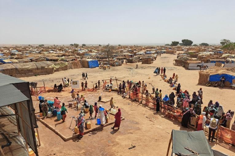 Watsan activities in Adré
