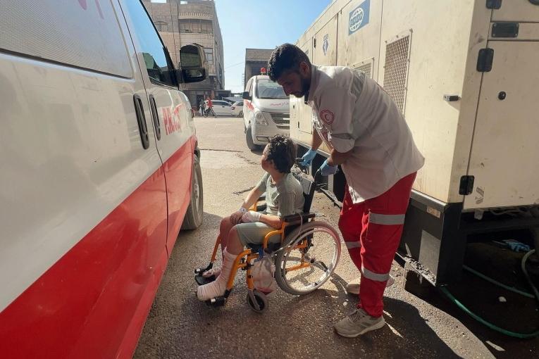 Gaza: Under bombs: MSF Colleagues and Their Kids Injured