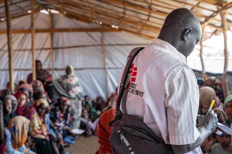 Des milliers de personnes fuient les violences au Soudan pour se réfugier dans le comté de Renk.