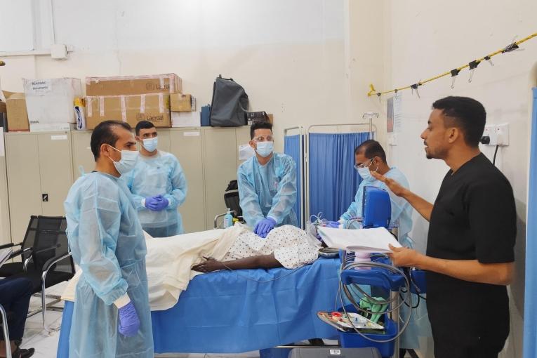 Yémen :  l’Académie de MSF renforce la formation des infirmiers