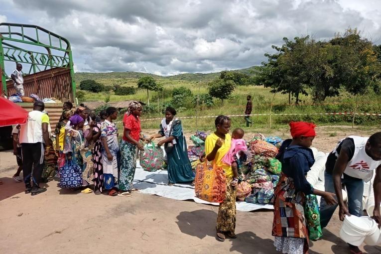 RDC : MSF répond à l’urgence des déplacés à Baraka  