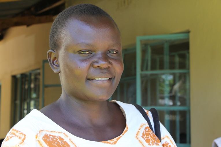 Photo Esther Orege portrait Ndhiwa VIH Kenya