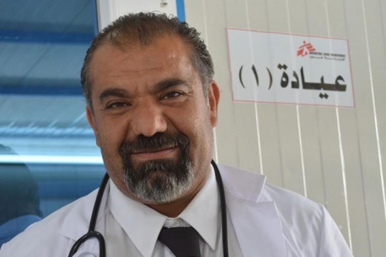 Dr Mohammed Selim 41 ans chirurgien avec MSF dans le camp de Kawargosk à Erbil en Irak.