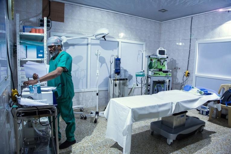 Depuis son ouverture le 19 février cet hôpital situé au sud de Mossoul a reçu plus de 915 patients.